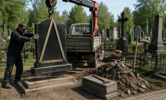 Демонтаж старого памятника: когда нужен и сколько стоит